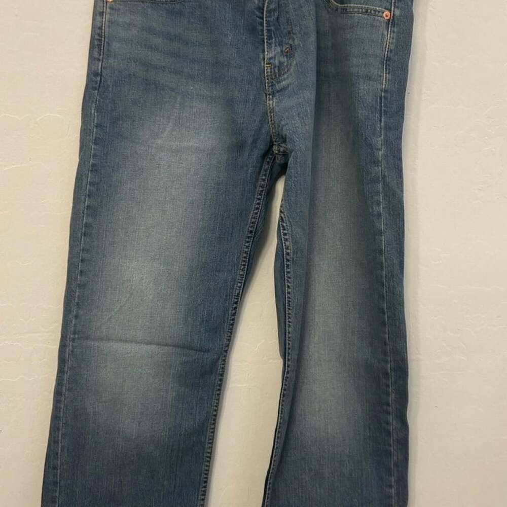 Levi's 569 Loose Straight Jeans Size 32x32 Blue Denim